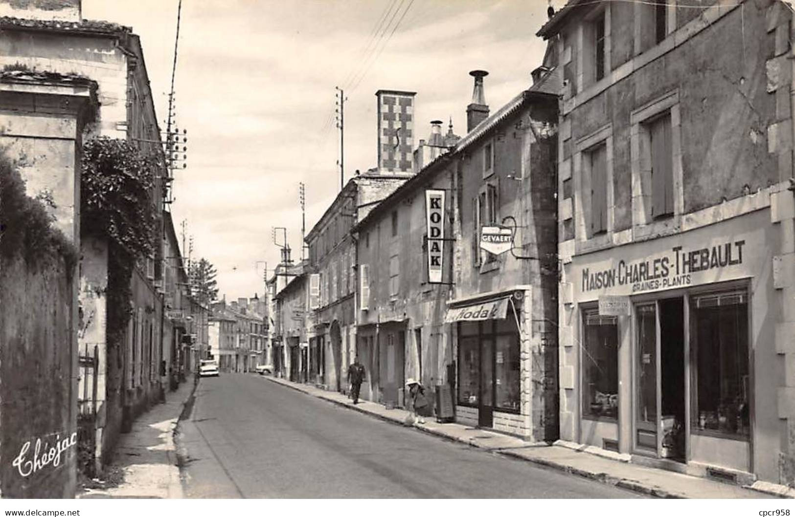 79 - Sauze Vaussais - SAN23101 - La Grande Rue  - CPSM 14X9 Cm - Sauze Vaussais