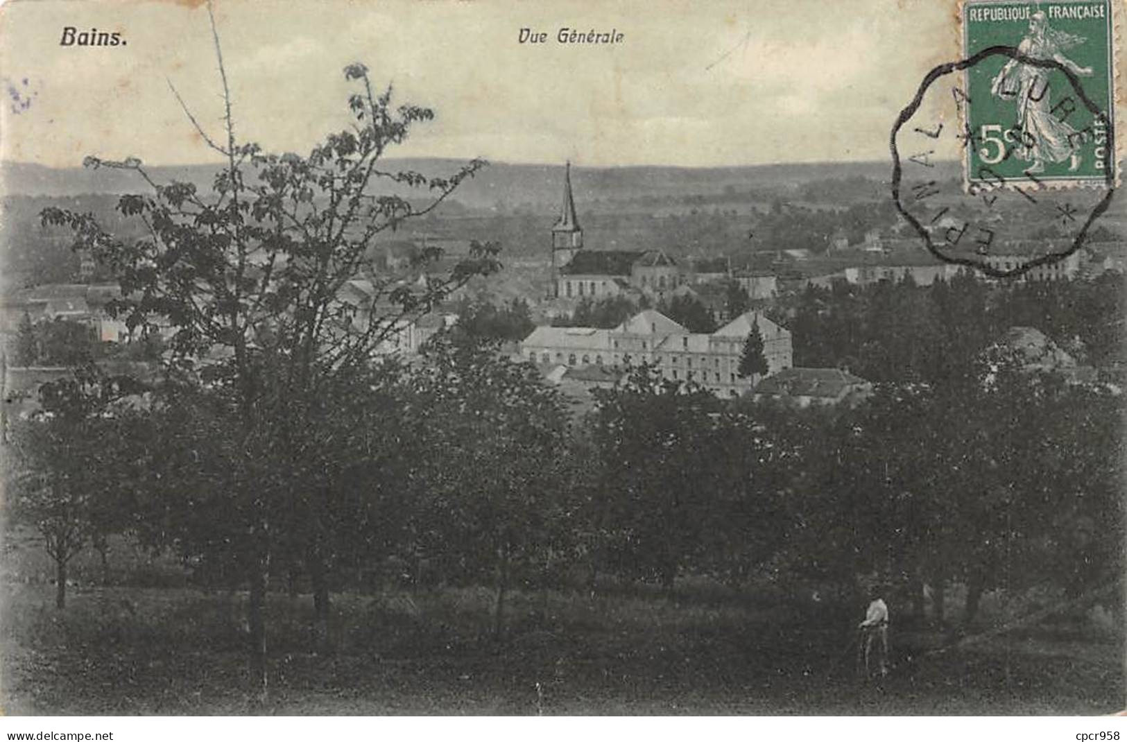 88 - BAINS - SAN24958 - Vue Générale - Bains Les Bains