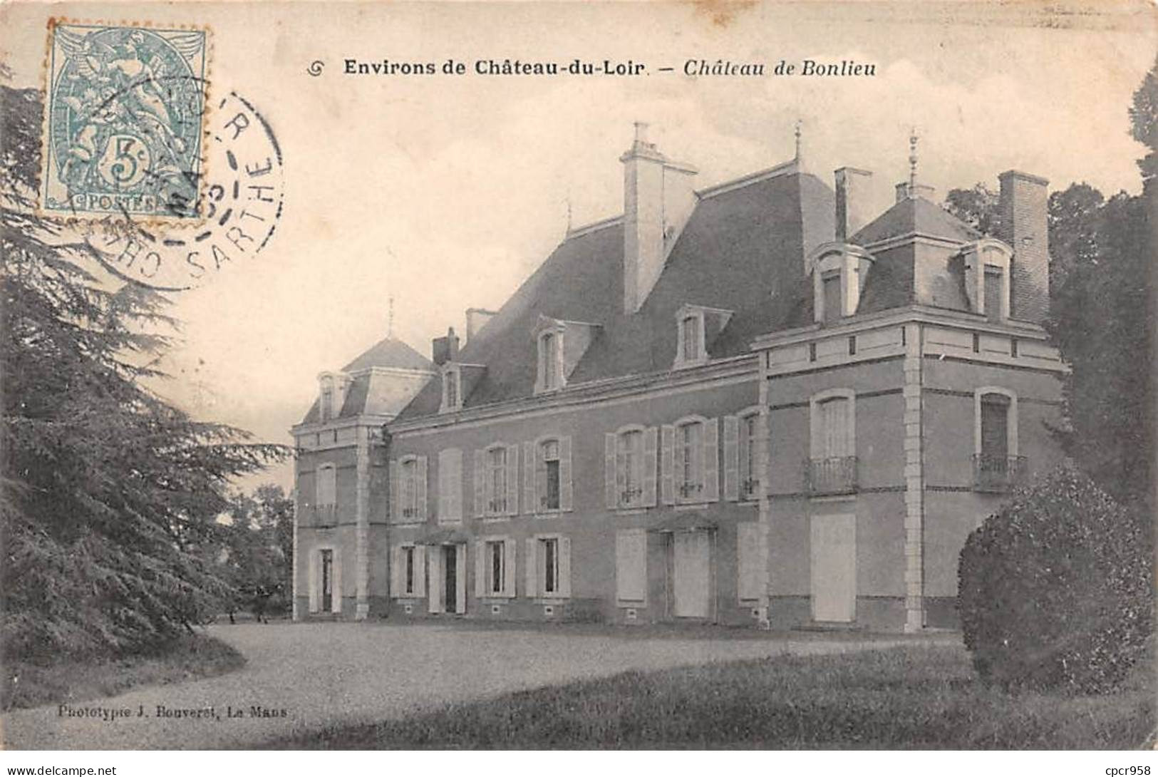 72 - CHATEAU DU LOIR - SAN24643 - Château De Bonlieu - Chateau Du Loir