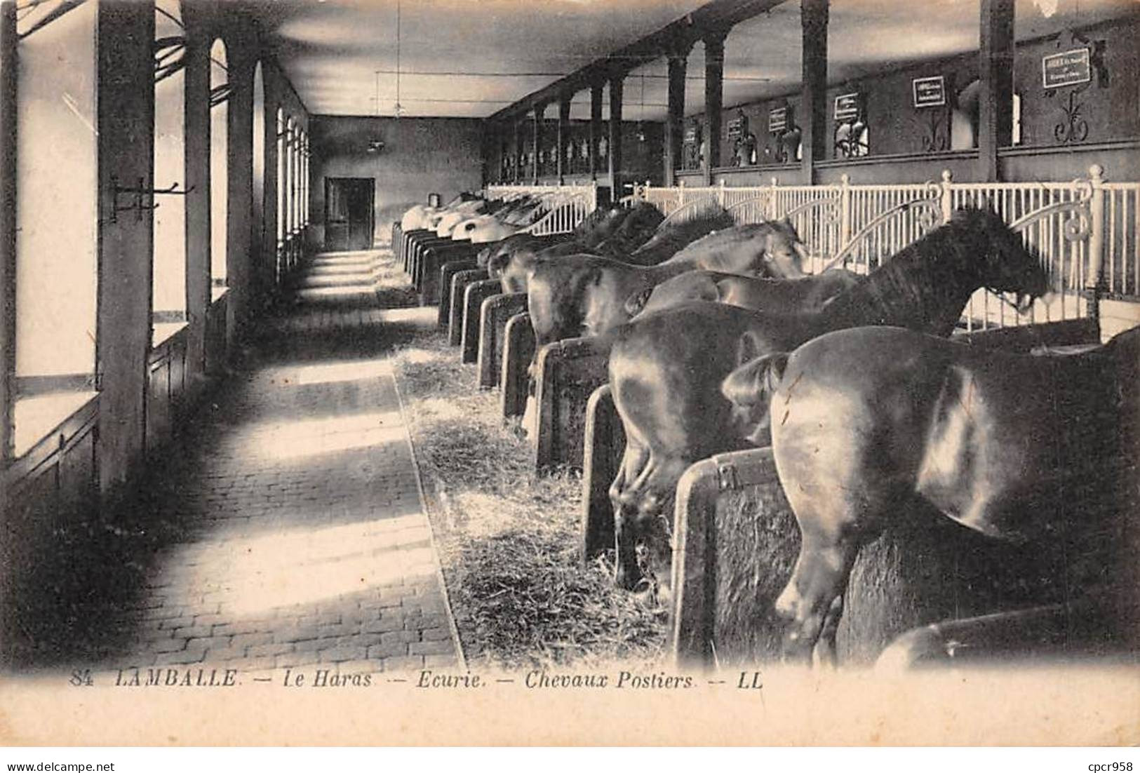 22 - LAMBALLE - SAN27757 - Le Haras - Ecurie - Chevaux Postiers - Lamballe