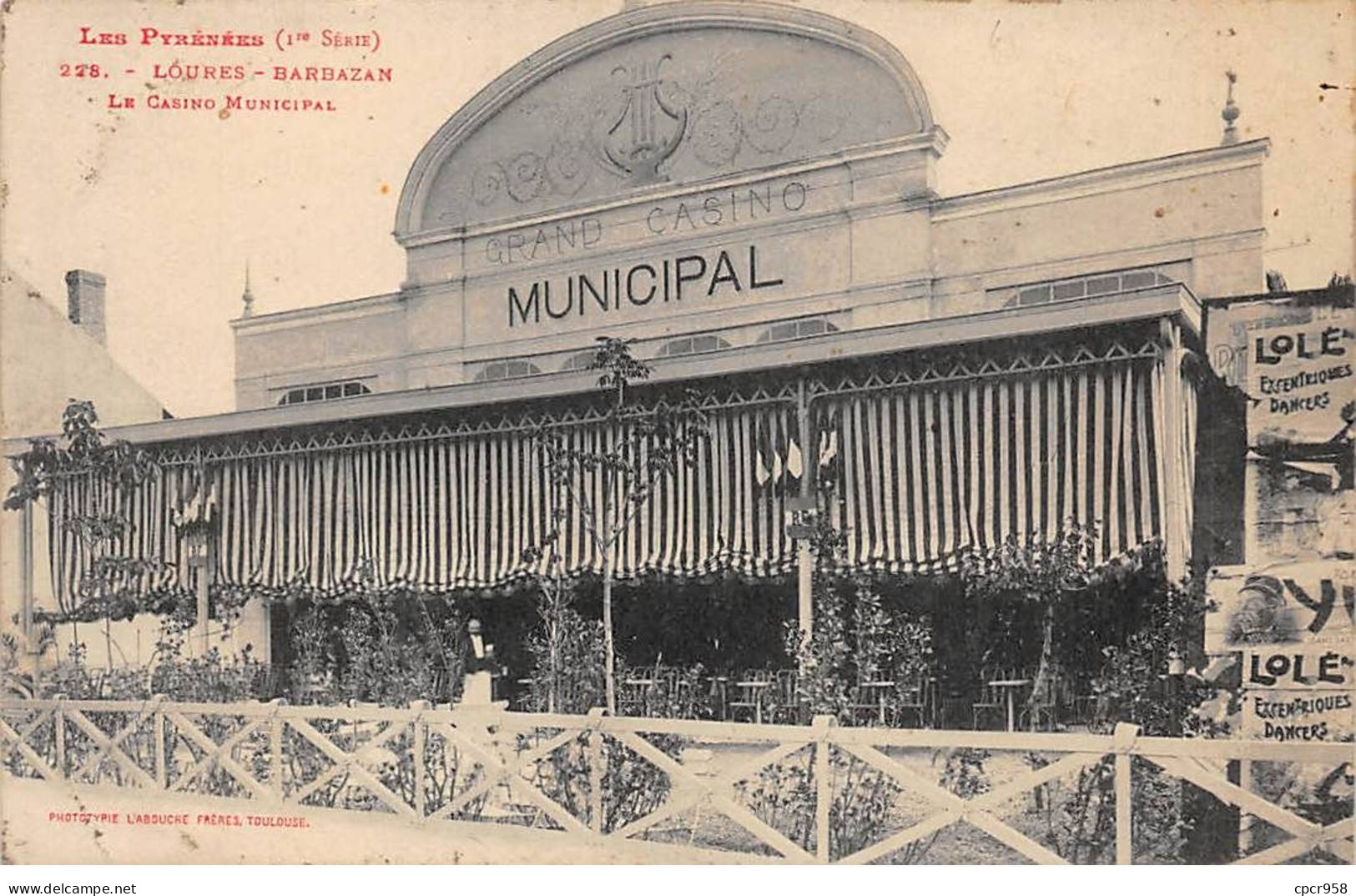 31 - LOURES BARBAZAN - SAN27337 - Le Casino Municipal - Barbazan