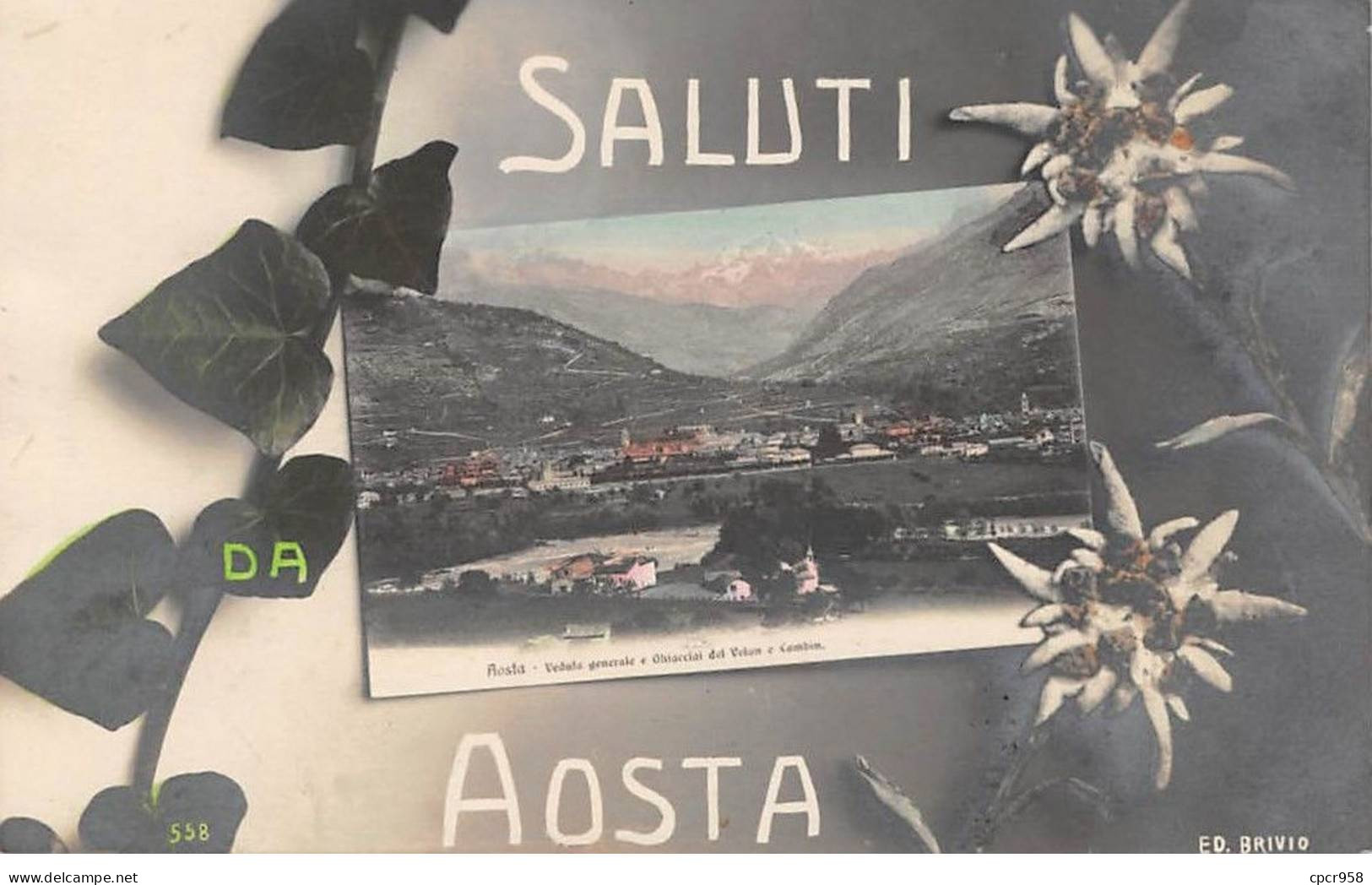 ITALIE - AOSTA - SAN26904 - Saluti Aosta - Aosta