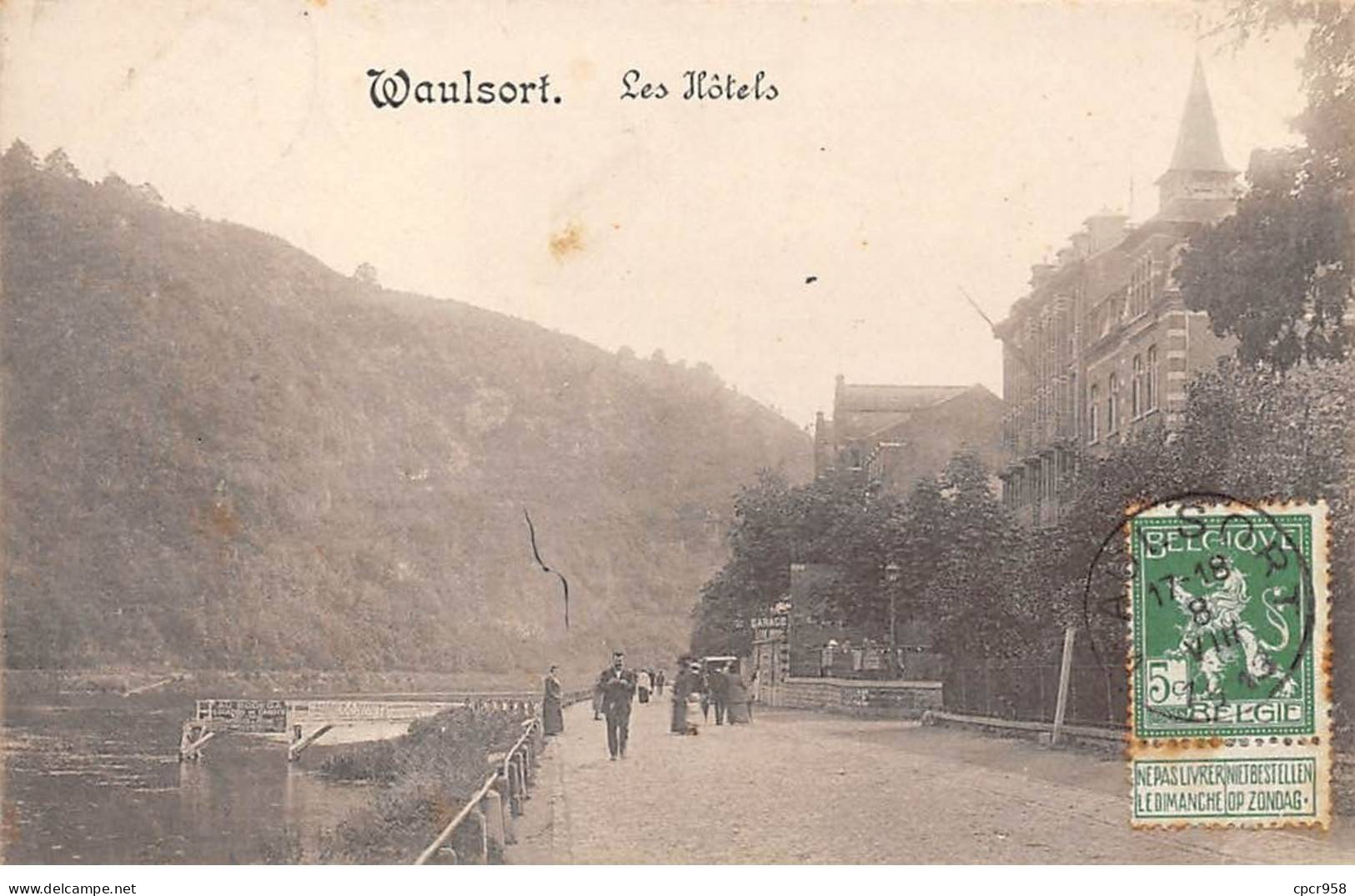 BELGIQUE - WAULSORT - SAN26825 - Les Hôtels - Hastiere