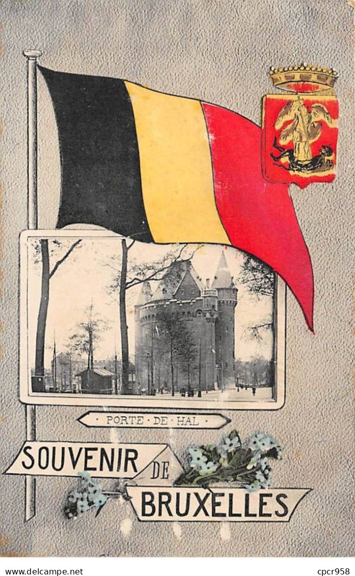 BELGIQUE - BRUXELLES - SAN26775 - Souvenir De Bruxelles - Porte De Hal - Bruxelles-ville
