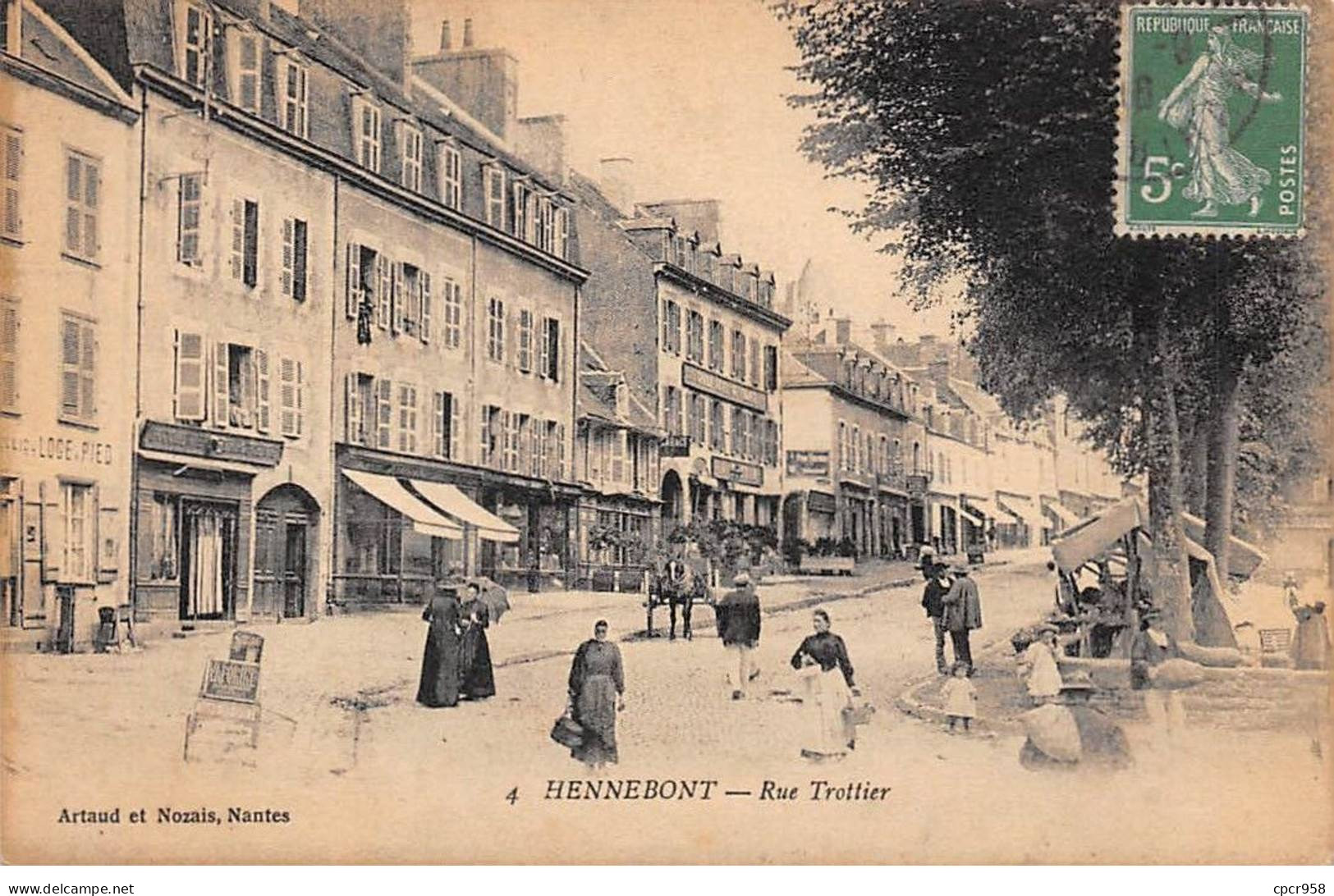 56 - HENNEBONT - SAN26290 - Rue Trottier - Hennebont