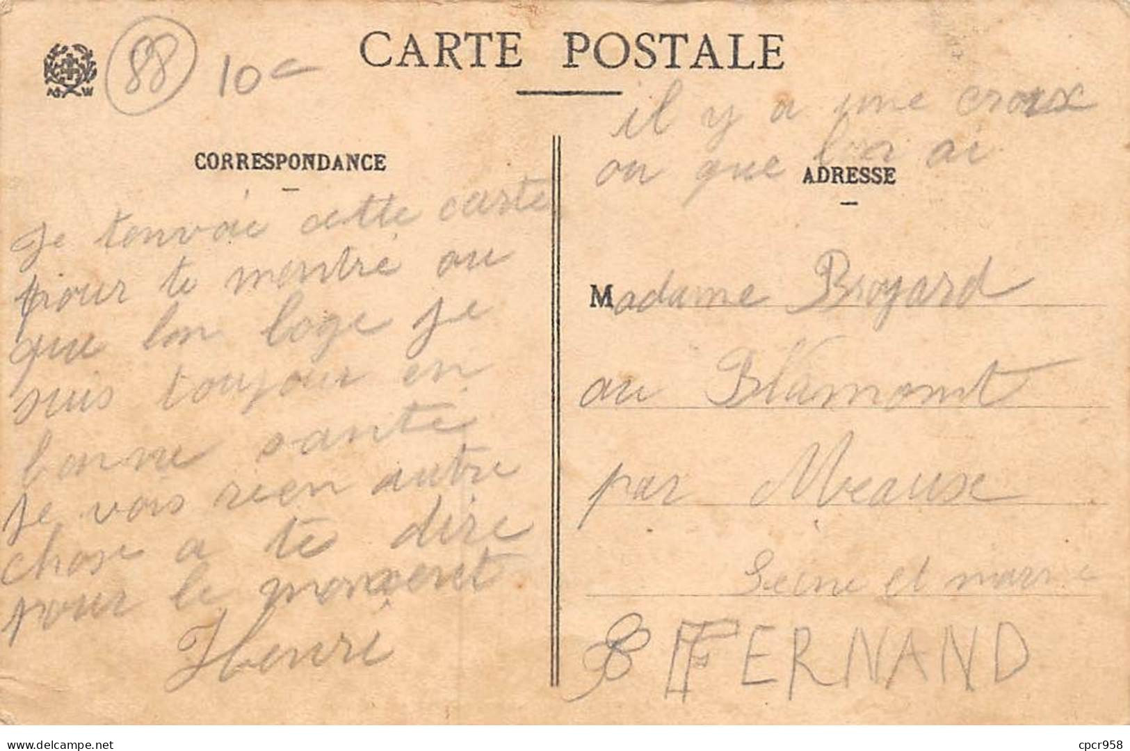 88 - CORCIEUX - SAN26030 - Vue Générale Et Baraquements Militaires - Corcieux