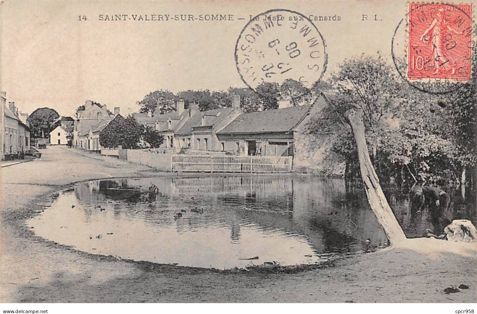 80 - SAINT VALLERY SUR SOMME - SAN25960 - La Mare Aux Canards - Saint Valery Sur Somme