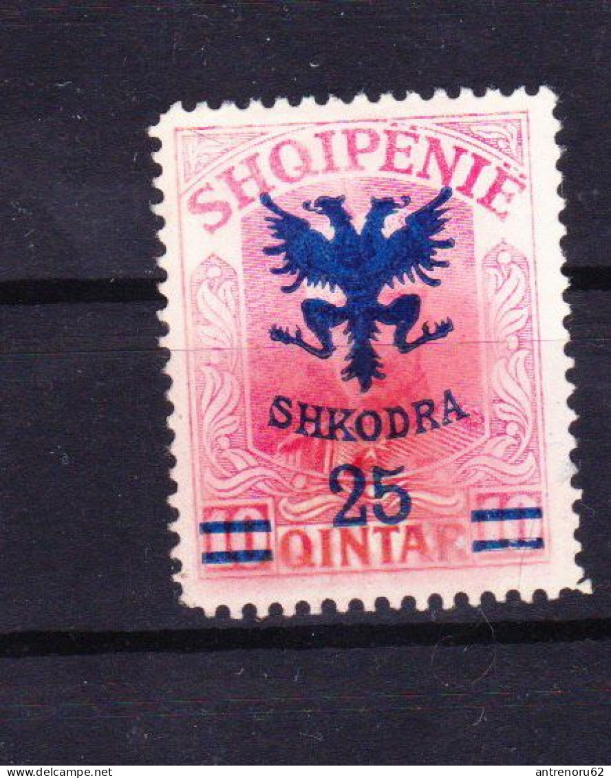 STAMPS-ALBANIA-1920-UNUSED-MH*-SEE-SCAN-COTE-COTE-20-EURO - Albanie