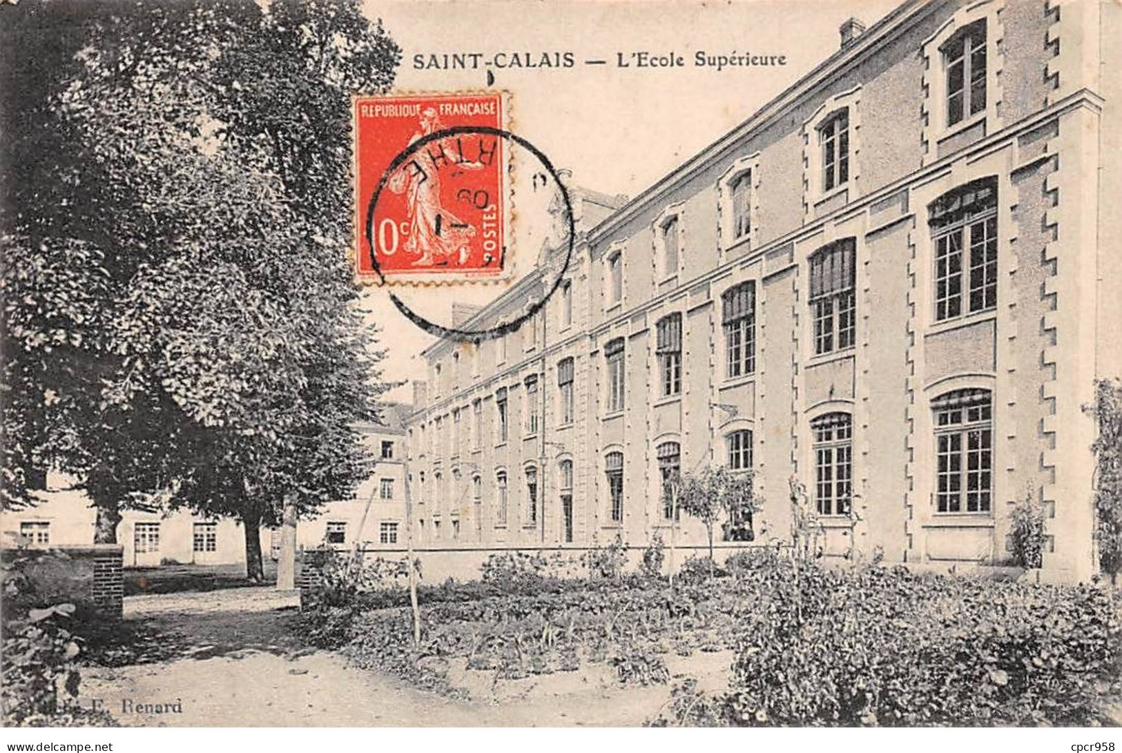 72 - SAINT CALAIS - SAN25792 - L'Ecole Supérieure - Saint Calais