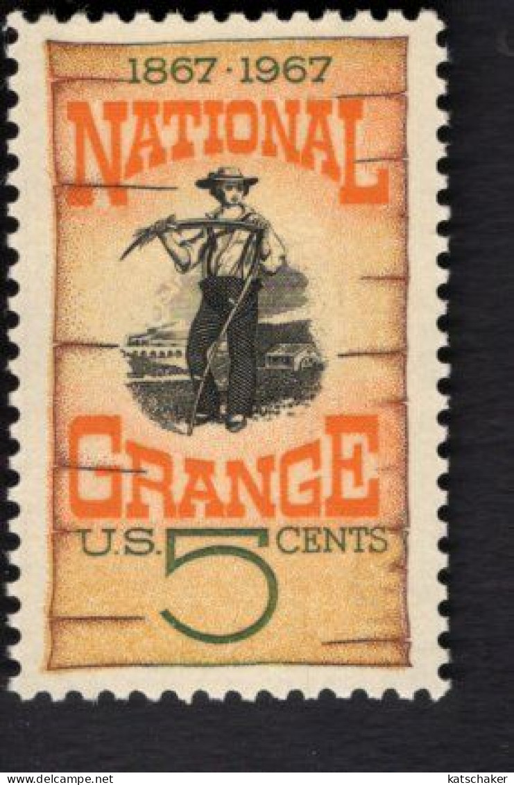 200738456 1967 SCOTT 1323 (XX) POSTFRIS MINT NEVER HINGED - NATIONAL GRANGE - Unused Stamps