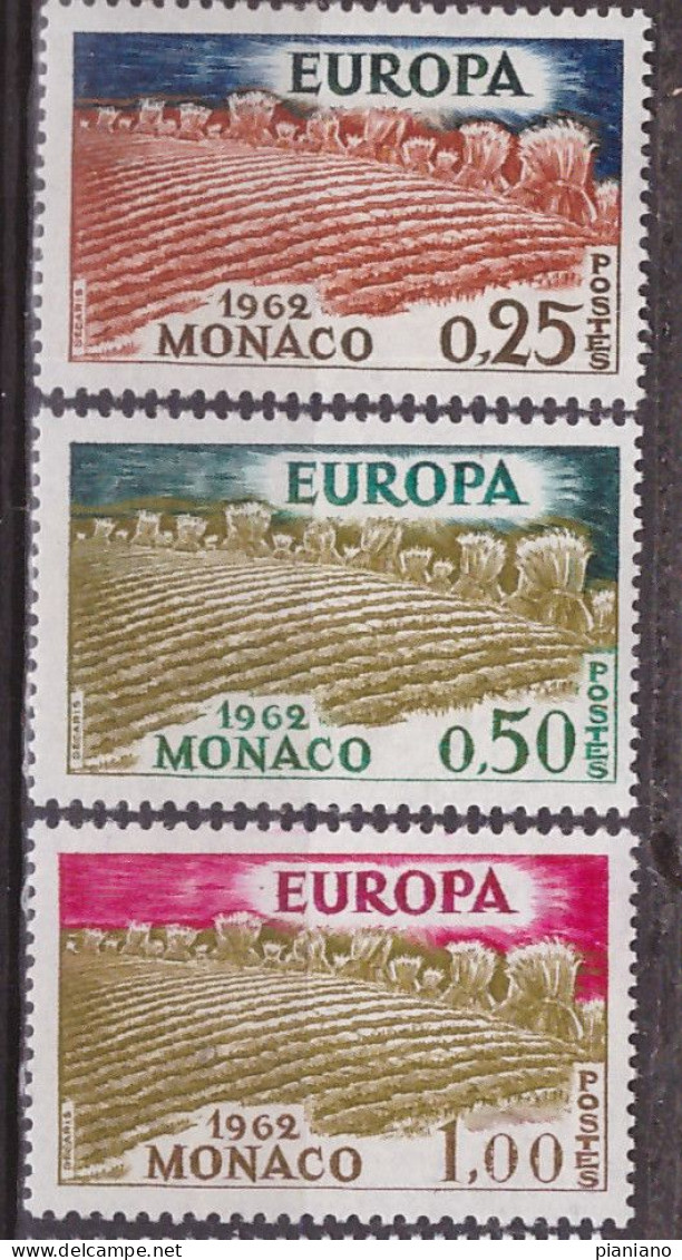 EU+STATO - PIA - MONACO - 1962 : Europa  -  (Yv  571-73) - 1962