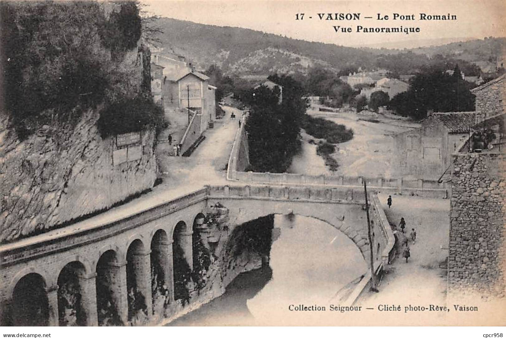 84 - VAISON - SAN28529 - Le Pont Romain - Vue Panoramique - Vaison La Romaine