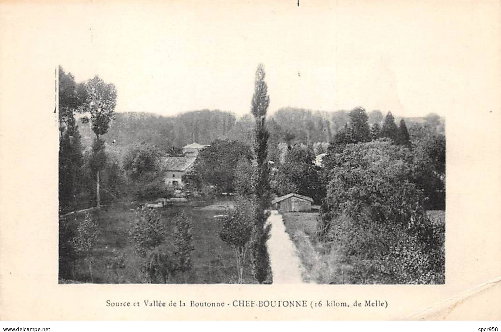 79 - CHEF BOUTONNE - SAN28482 - Source Et Vallée De La Boutonne - Chef Boutonne