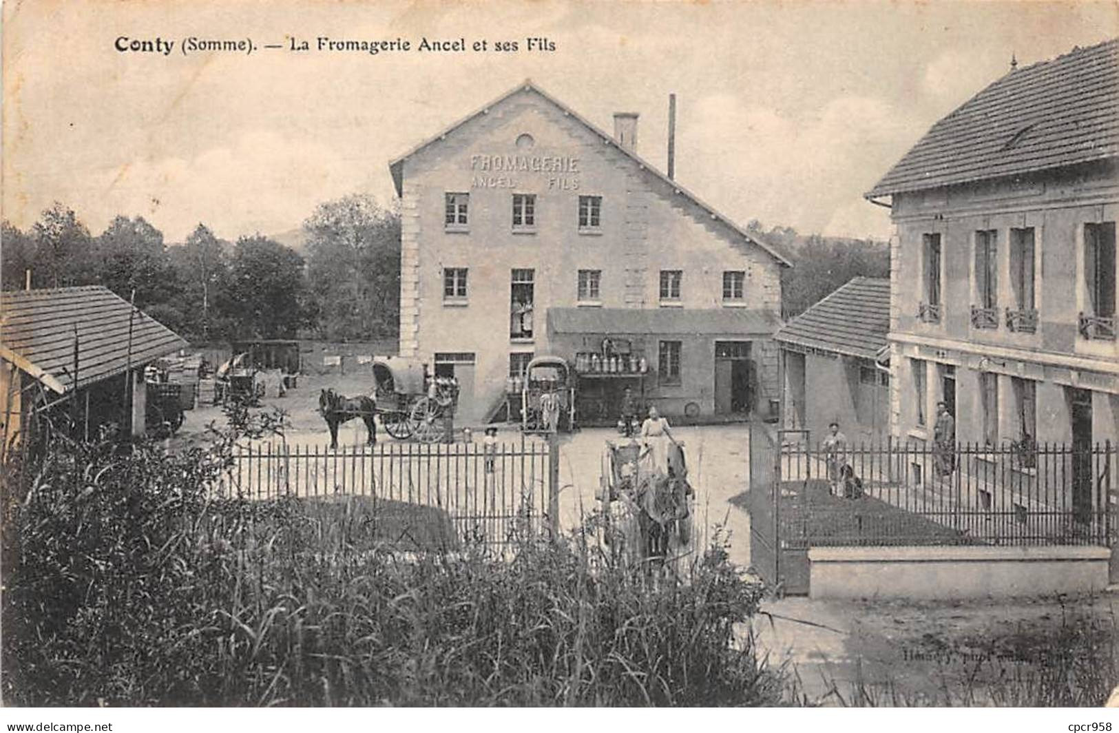 80 - CONTY - SAN28508 - La Fromagerie Ancel Et Ses Fils - Conty