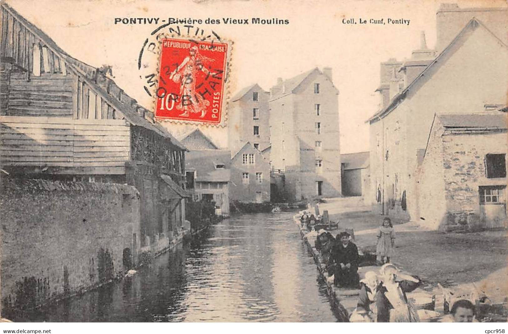 56 - PONTIVY - SAN28027 - Rivière Des Vieux Moulins - Pontivy