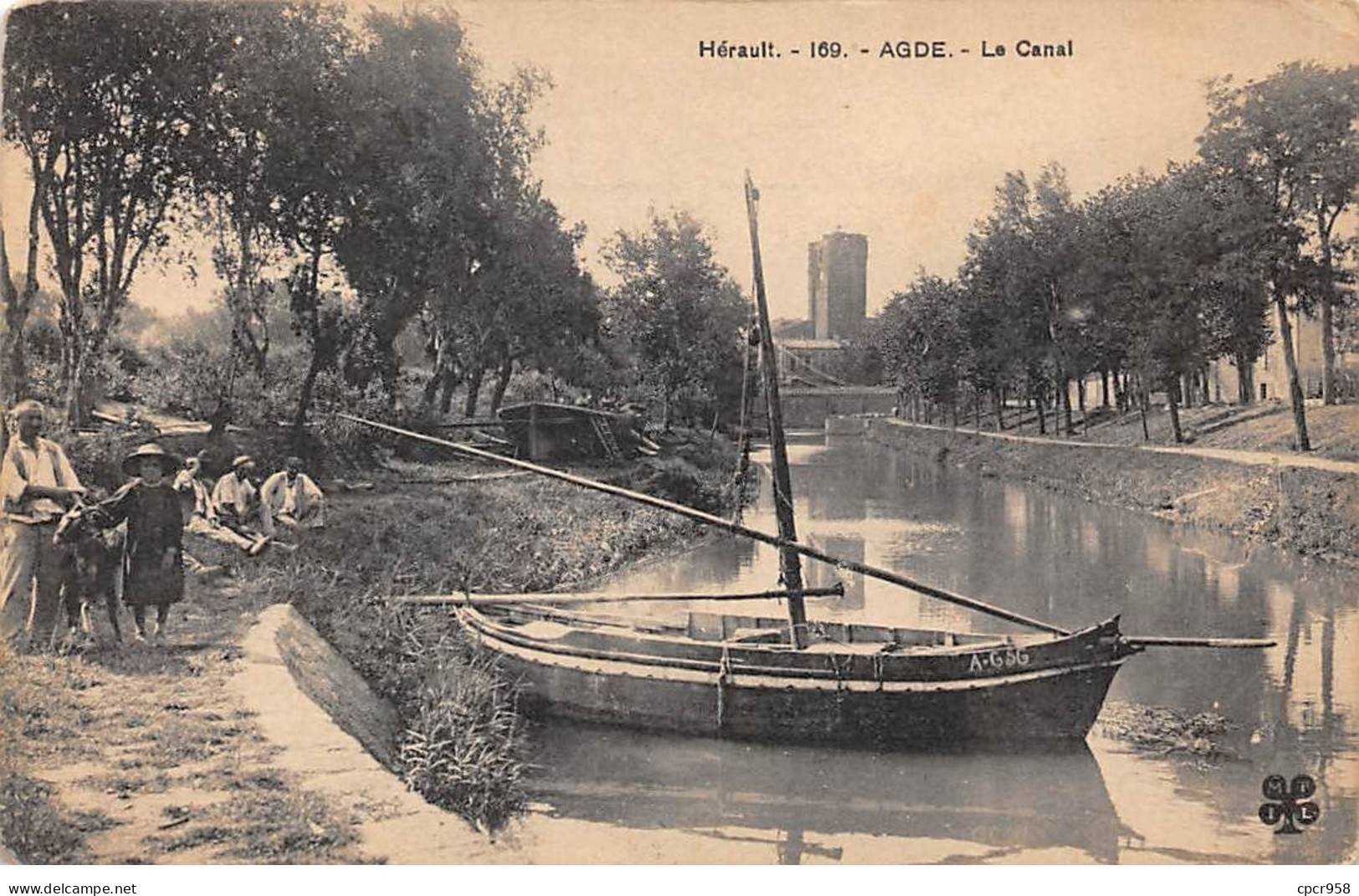 34 - AGDE - SAN29643 - Le Canal - Agde