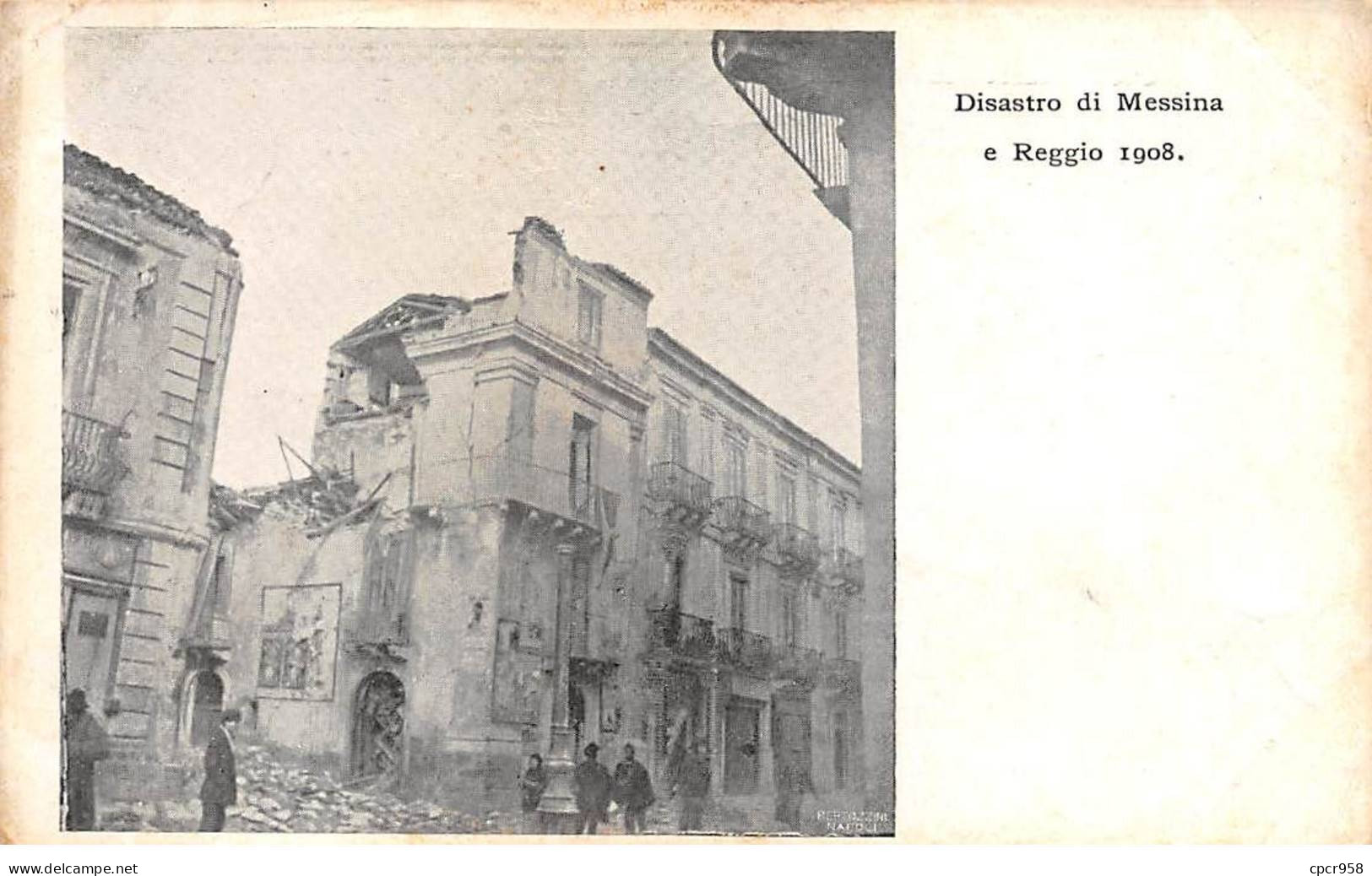 ITALIE - MESSINA - SAN29415 - Disastro Di Messina E Reggio 1908 - Messina