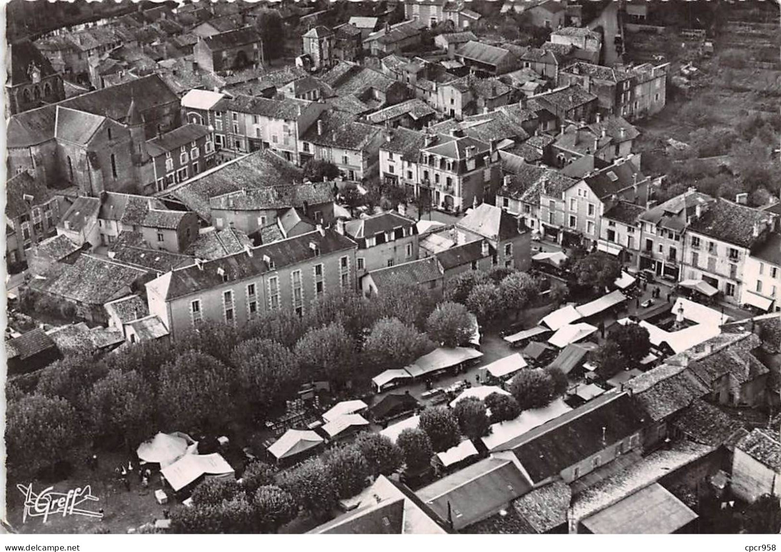 86 - VIVONNE - SAN29290 - Vue Aérienne De La Ville - CPSM 15X10cm - Vivonne