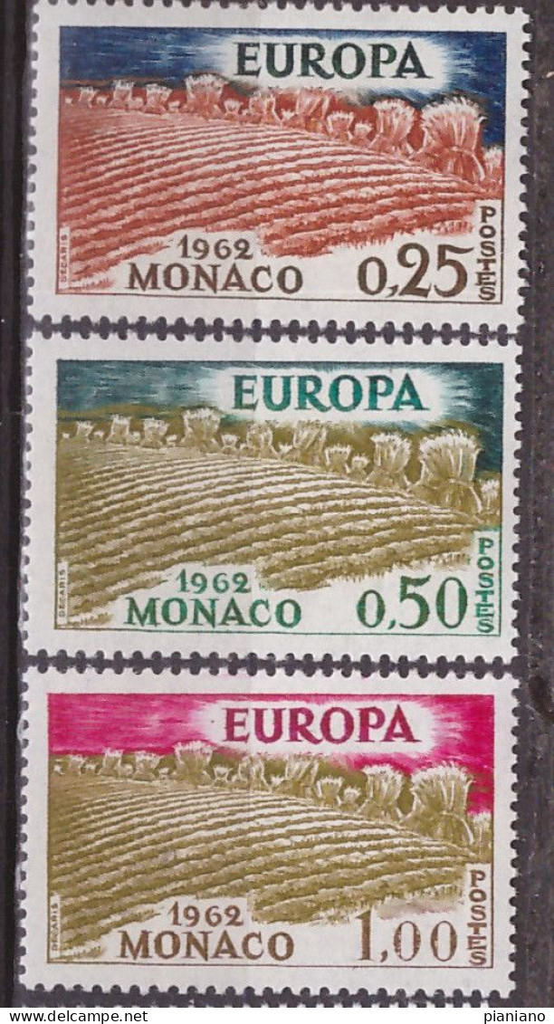 EU+STATO - PIA - MONACO - 1962 : Europa  -  (Yv  571-73) - Unused Stamps