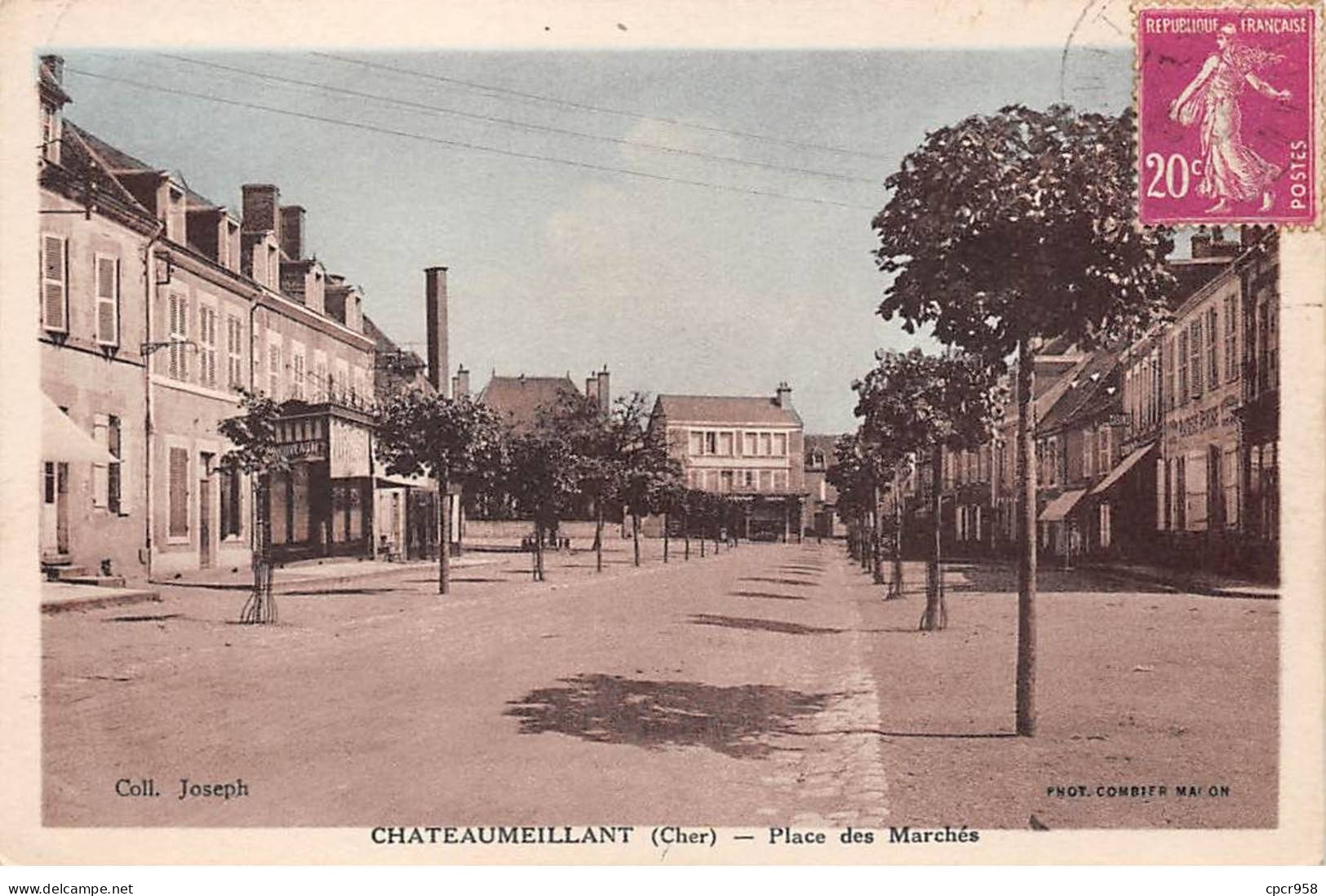 18 - CHATEAUMEILLANT - SAN31714 - Place Des Marchés - Châteaumeillant