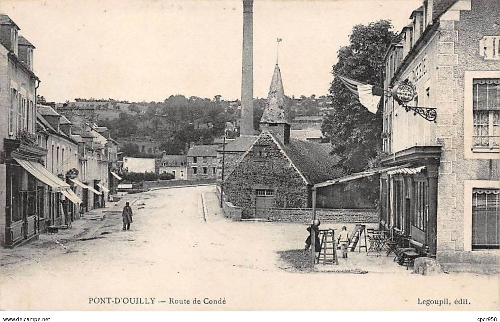 14 - PONT D OUILLY - SAN31662 - Route De Condé - Pont D'Ouilly