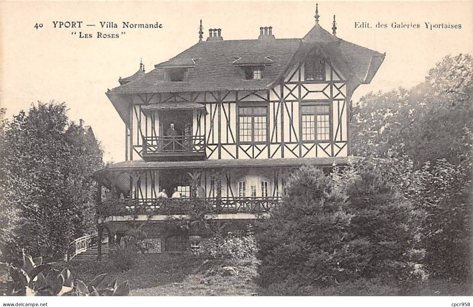 76 - YPORT - SAN31055 - Villa Normande "Les Roses" - Yport