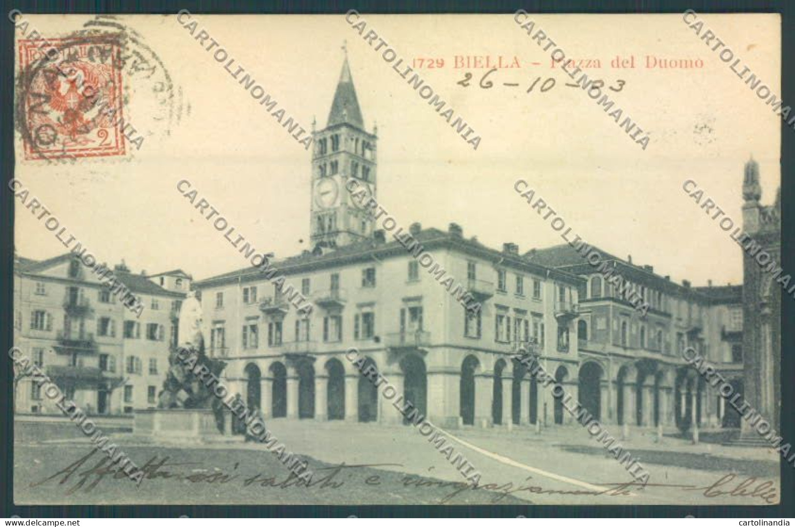 Biella Città Cartolina ZT5327 - Biella