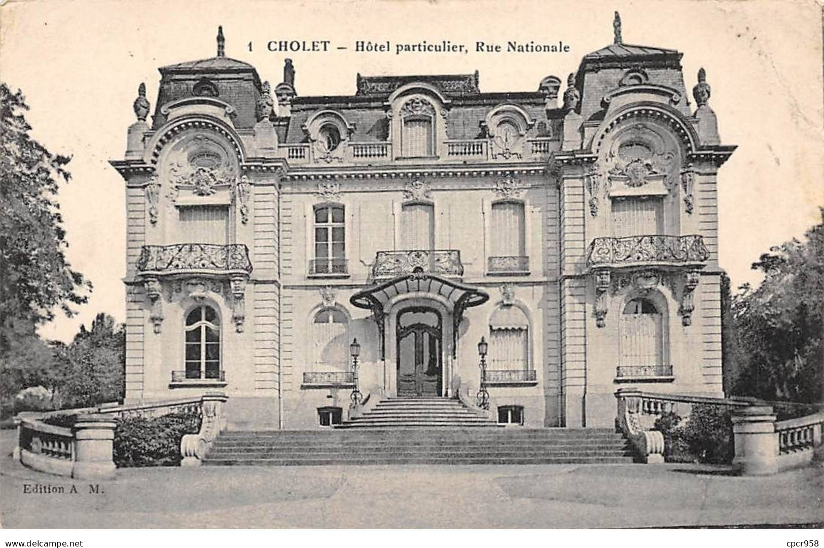 49 - CHOLET - SAN30632 - Hôtel Particulier - Rue Nationale - Cholet