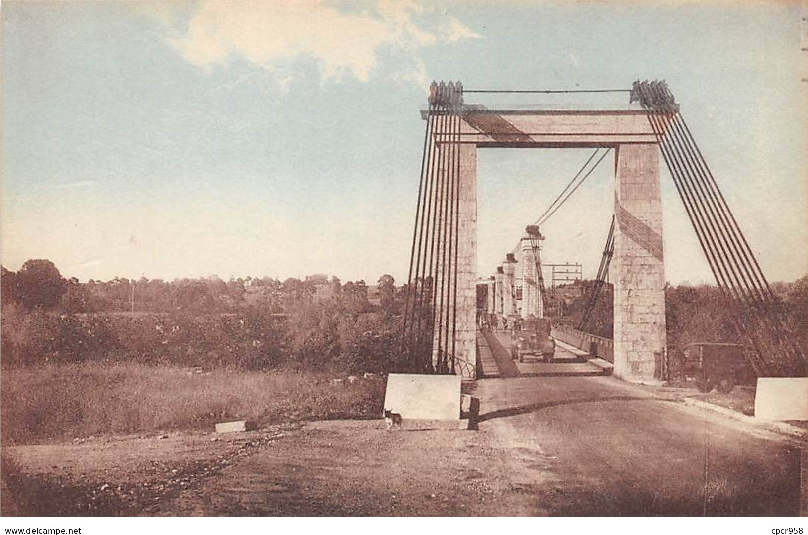 45 - CHATILLON SUR LOIRE - SAN30607 - Le Pont Suspendu - Chatillon Sur Loire