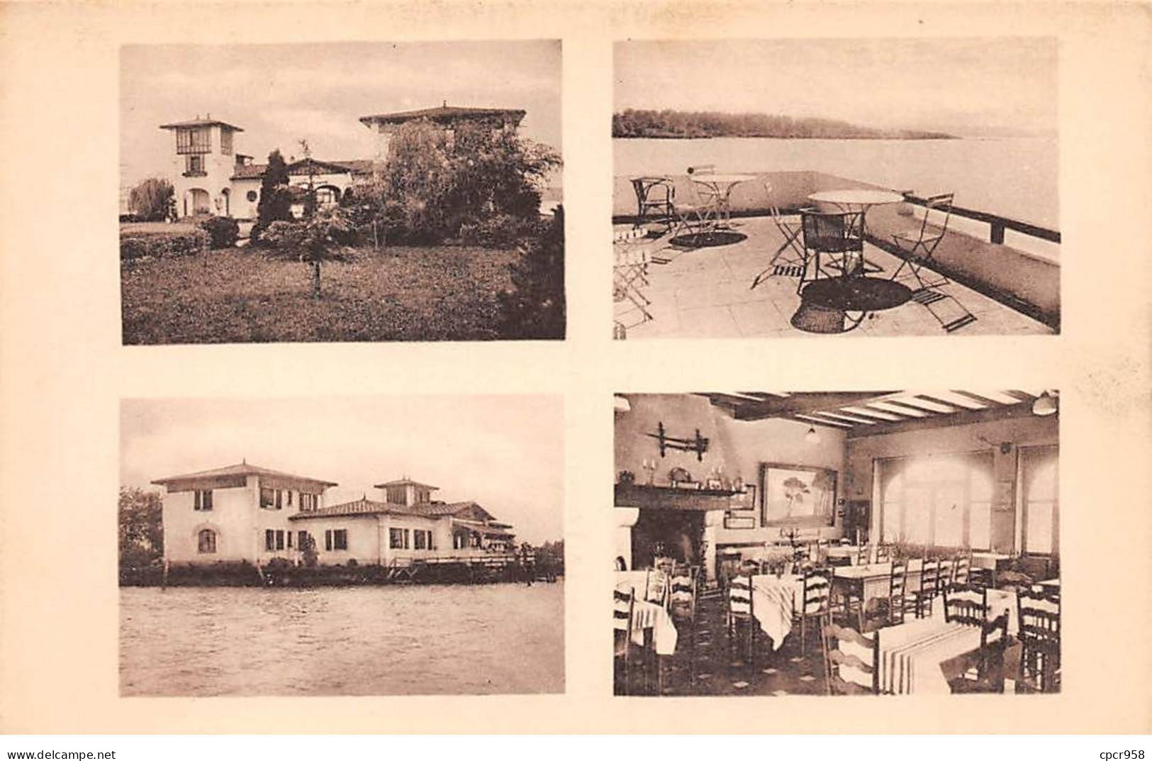 40 - SOUSTONS - SAN30547 - Le Pavillon Landais Hôtel Ouvert Toute L'année - Carte Pub - Soustons