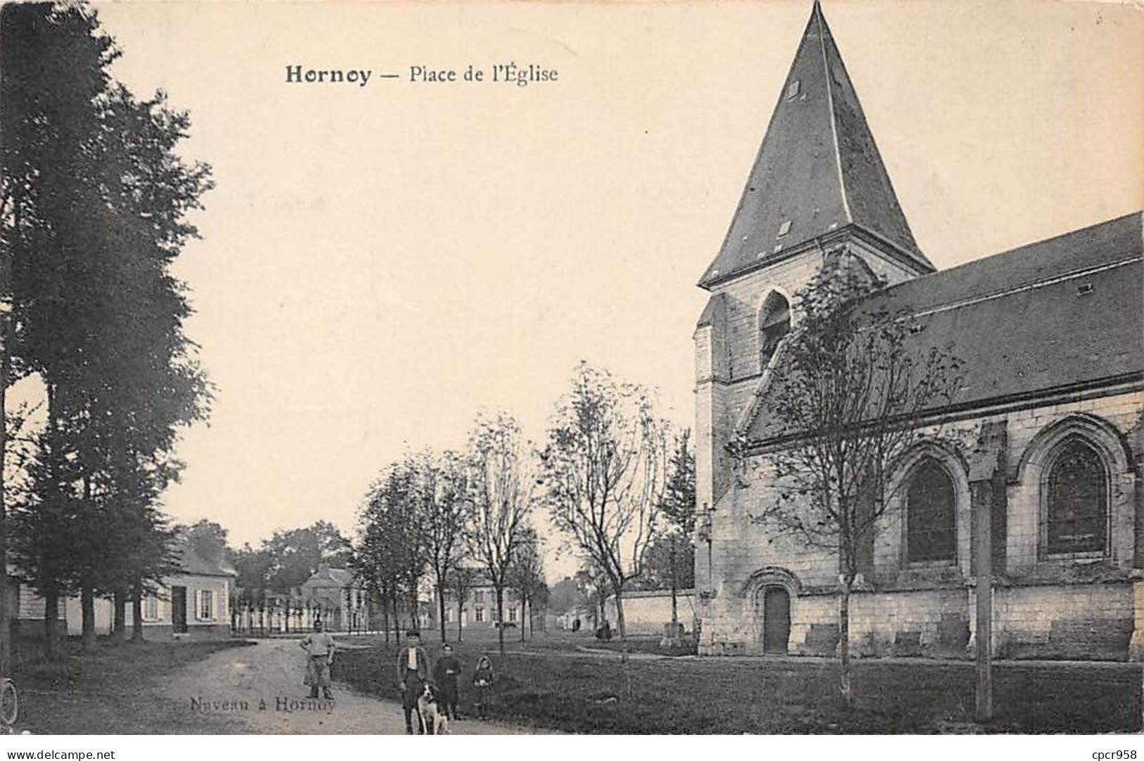 80 - HORNOY - SAN32610 - Place De L'Eglise - Hornoy Le Bourg