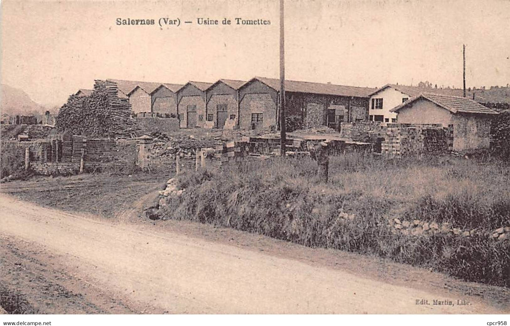 83 - SALERNE - SAN32629 - Usine De Tomettes - Salernes