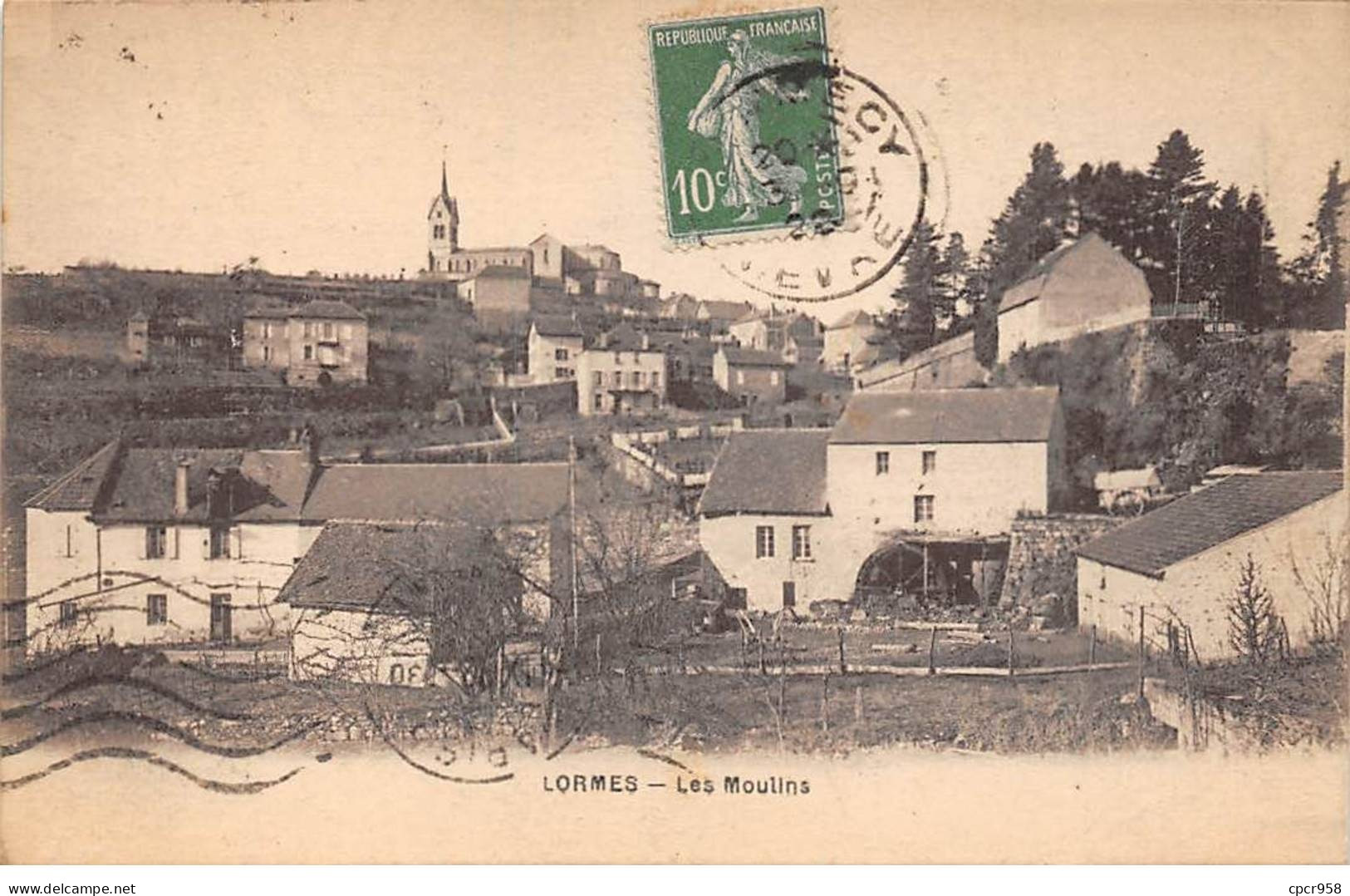 58 - LORMES - SAN32237 - Les Moulins - Lormes