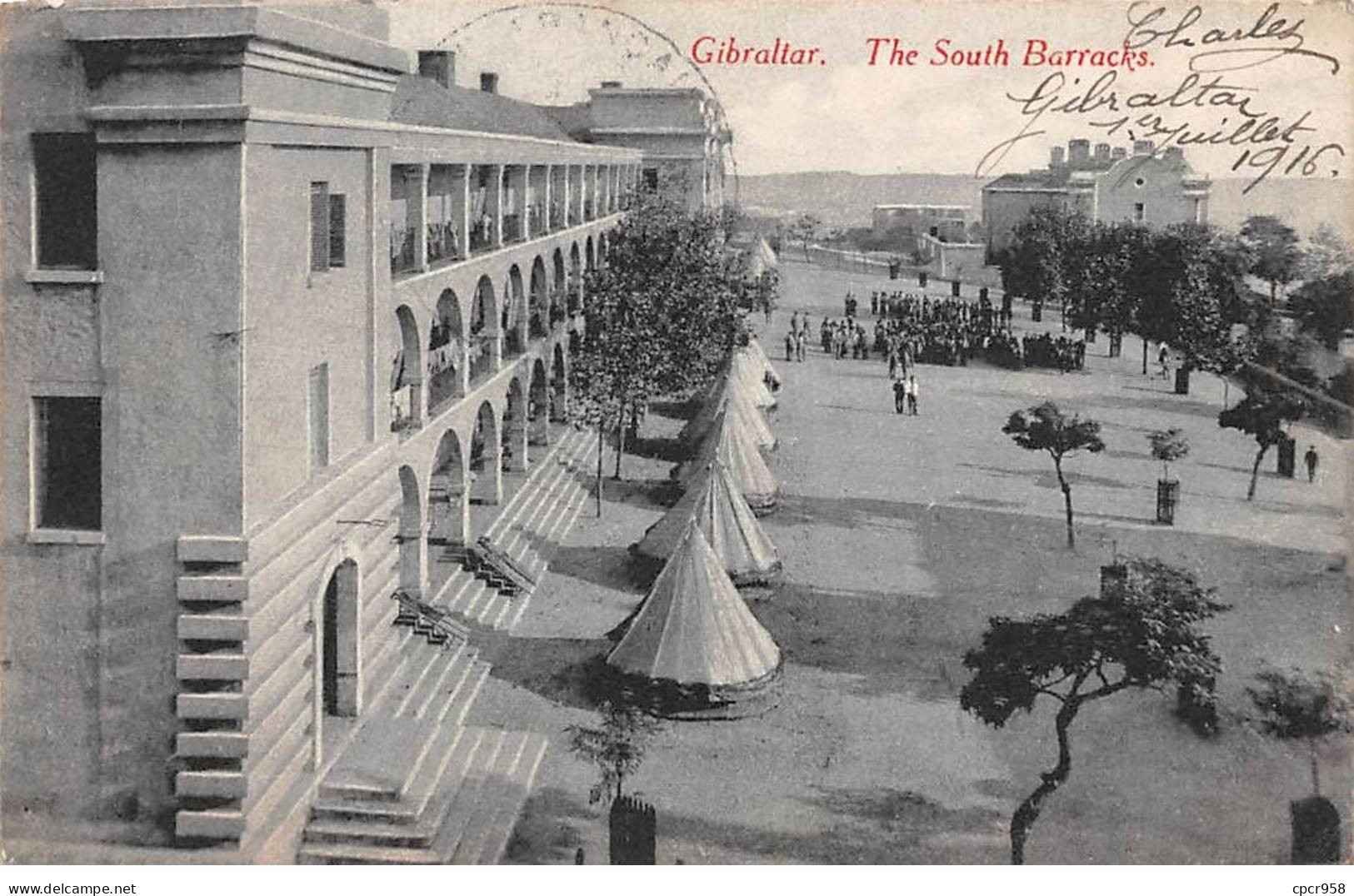 Gibraltar - N°79369 - The South Barracks - Gibilterra