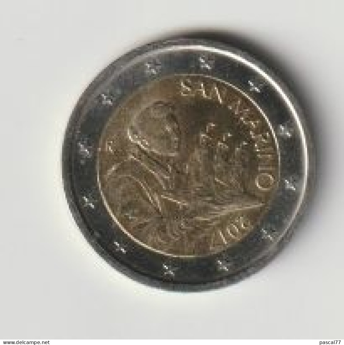 2 EUROS SAN MARIN 2017 A CIRCULEE - San Marino