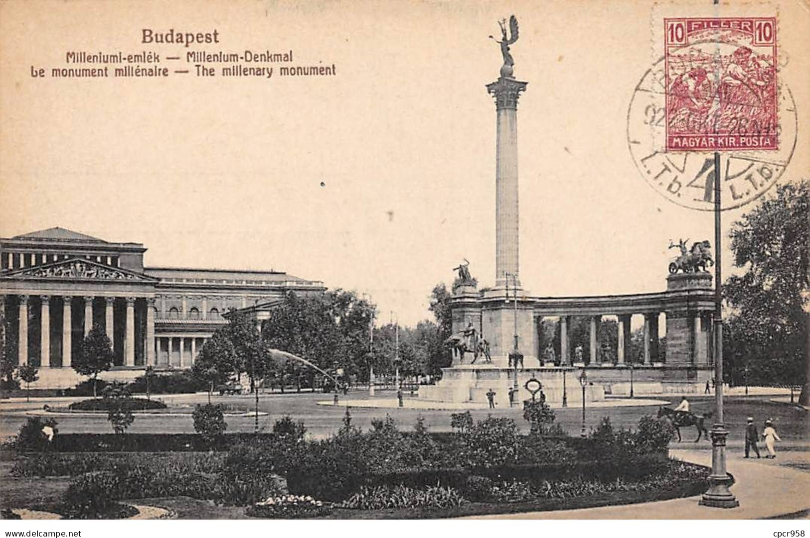 HONGRIE - BUDAPEST - SAN31404 - Le Monument Millénaire - Ungheria
