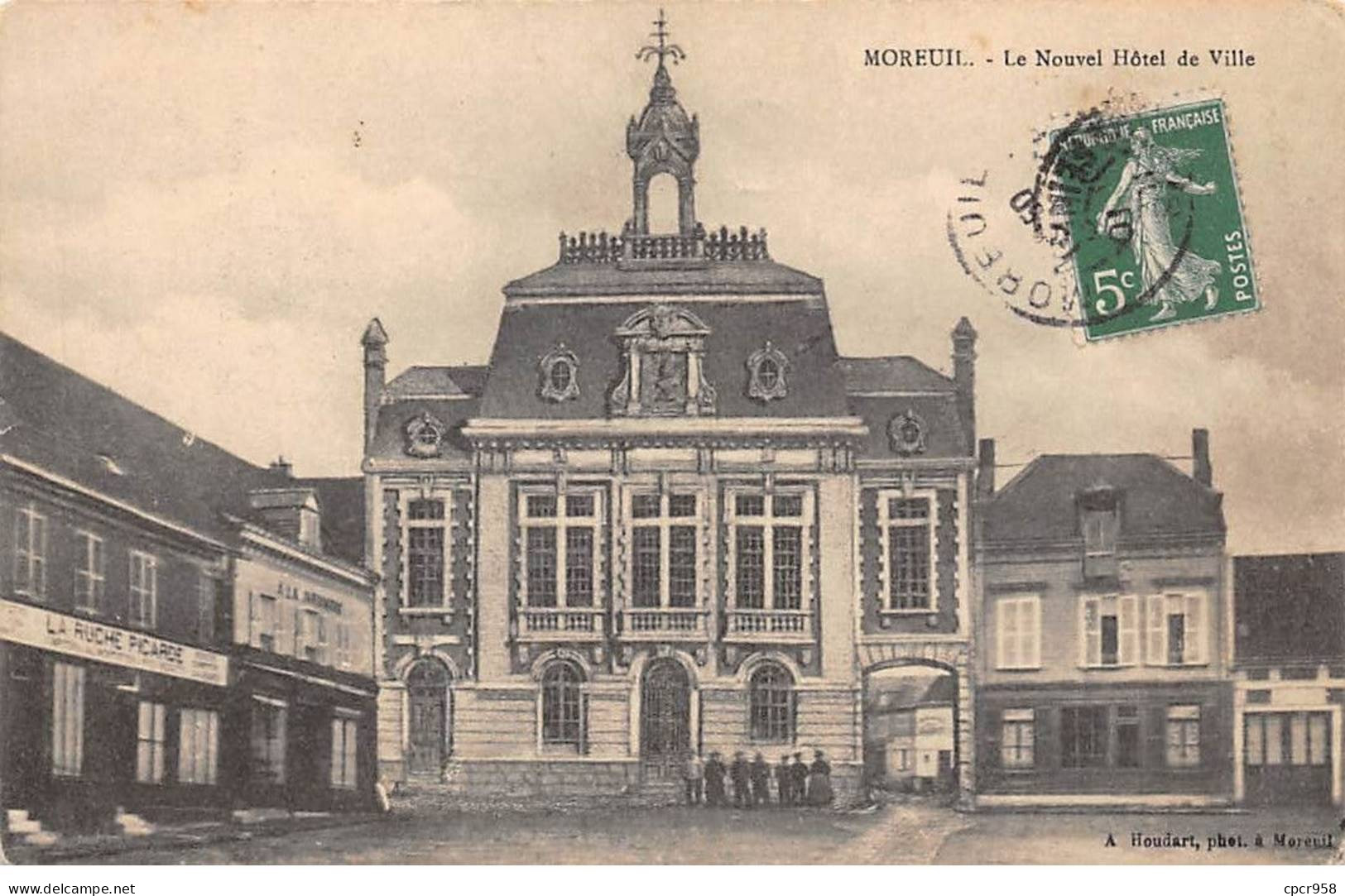 80 - MOREUIL - SAN28504 - Le Nouvel Hôtel De Ville - Moreuil