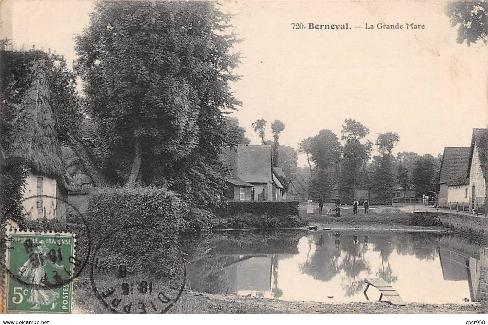 76 - BERNEVAL - SAN28437 - La Grande Mare - Berneval