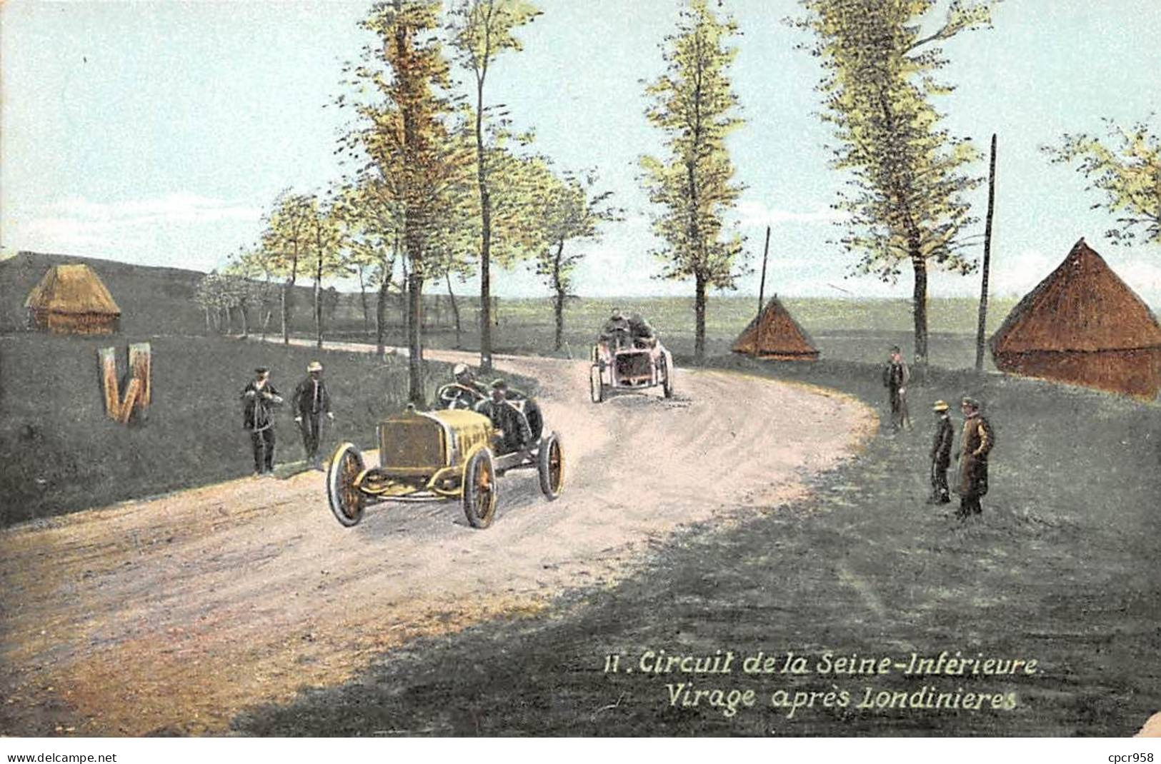 76 - LONDINIERES - SAN28416 - Circuit De La Seine Intérieure - Virage Après Londinières - Londinières