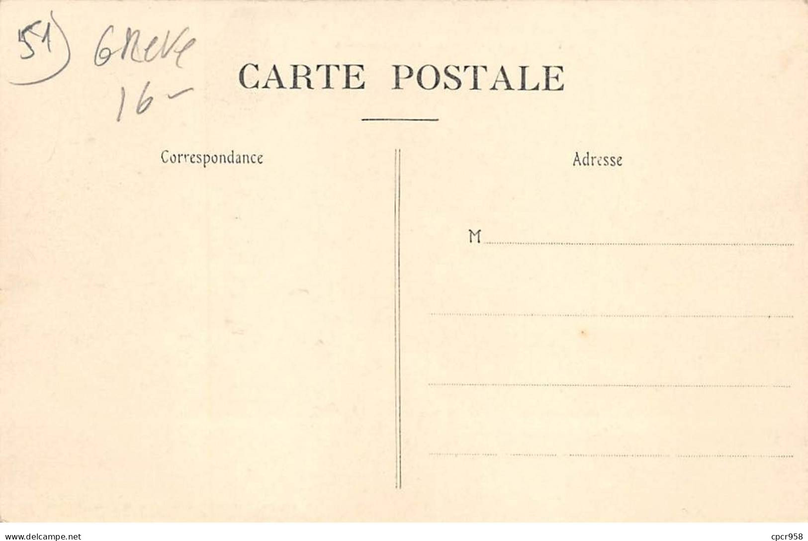 51 - AY-CHAMPAGNE - SAN27964 - Les Emeutes En Champagne - Avril 1911 - Ce Qui Reste De La Maison Bissinger - Grève - Ay En Champagne