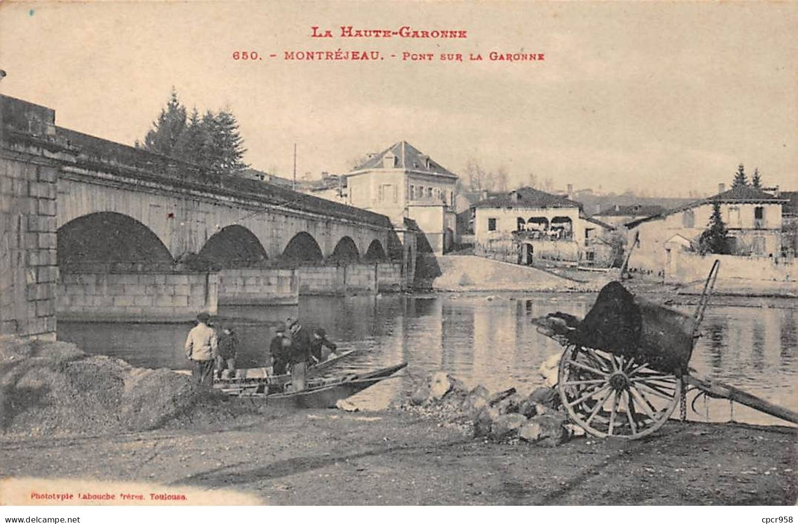 31 - MONTREJEAU - SAN27334 - Pont Sur La Garonne - Montréjeau