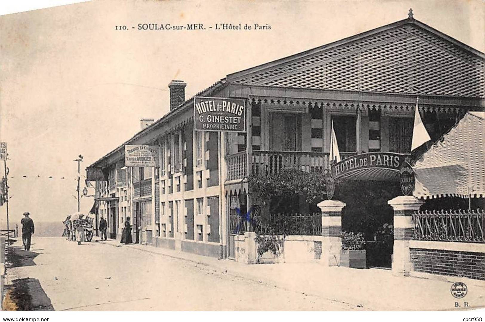 33 - SOULAC S/MER - SAN27352 - L'Hôtel De Paris - Soulac-sur-Mer
