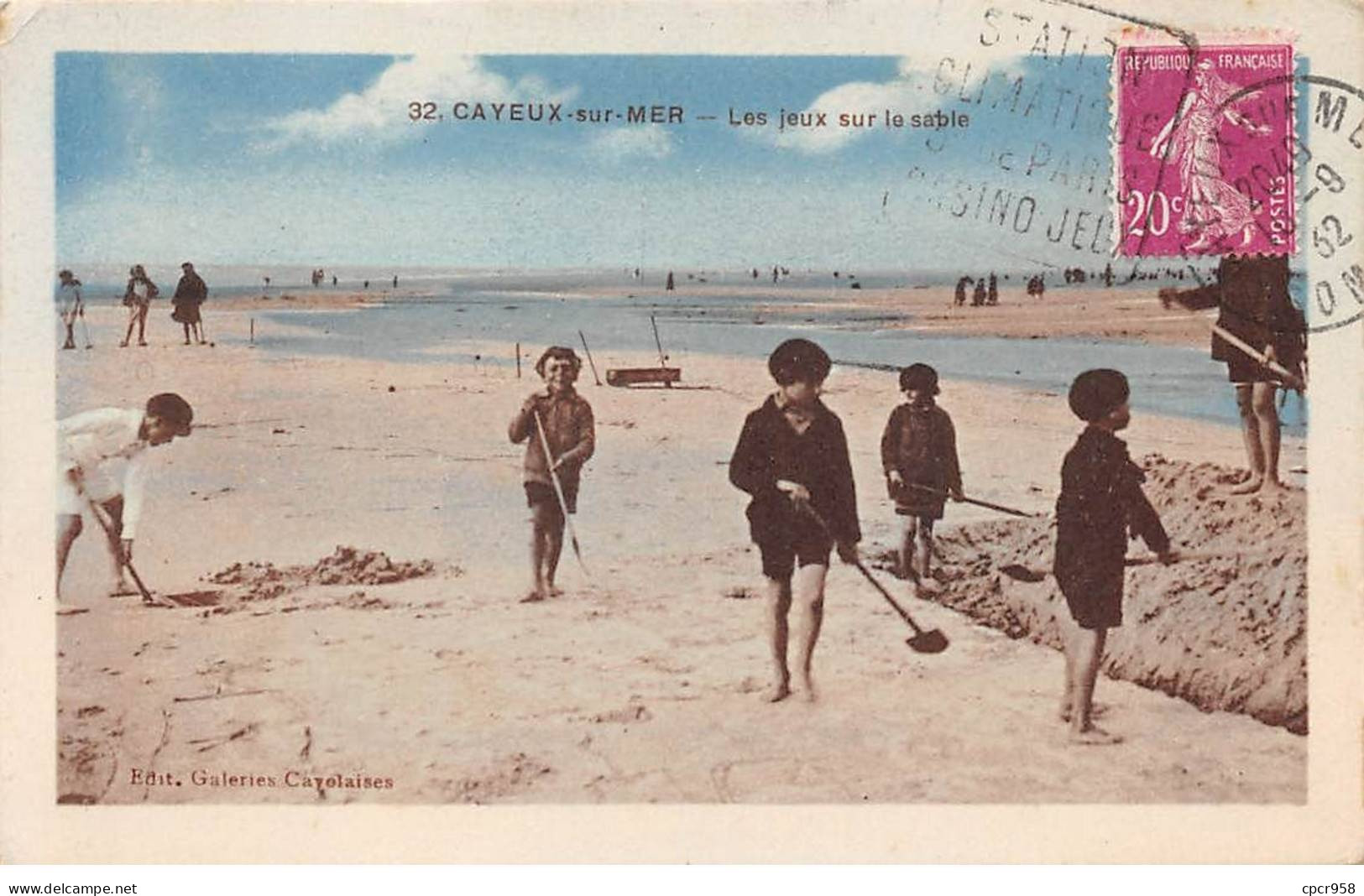 80 - CAYEUX - SAN25941 - Les Jeux Sur Le Sable - Cayeux Sur Mer