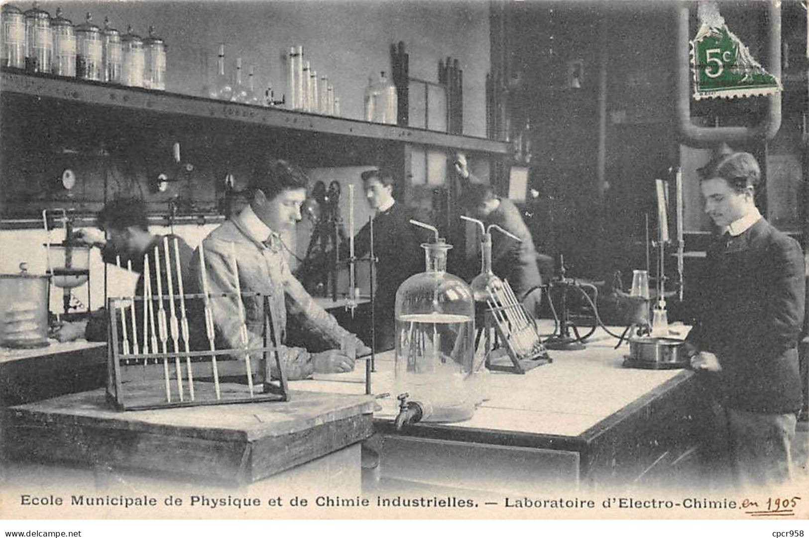 75005 - PARIS - SAN32494 - Ecole Municipale De Physique Et De Chimie Industrielles - Laboratoire D'Electro Chimie - Arrondissement: 05