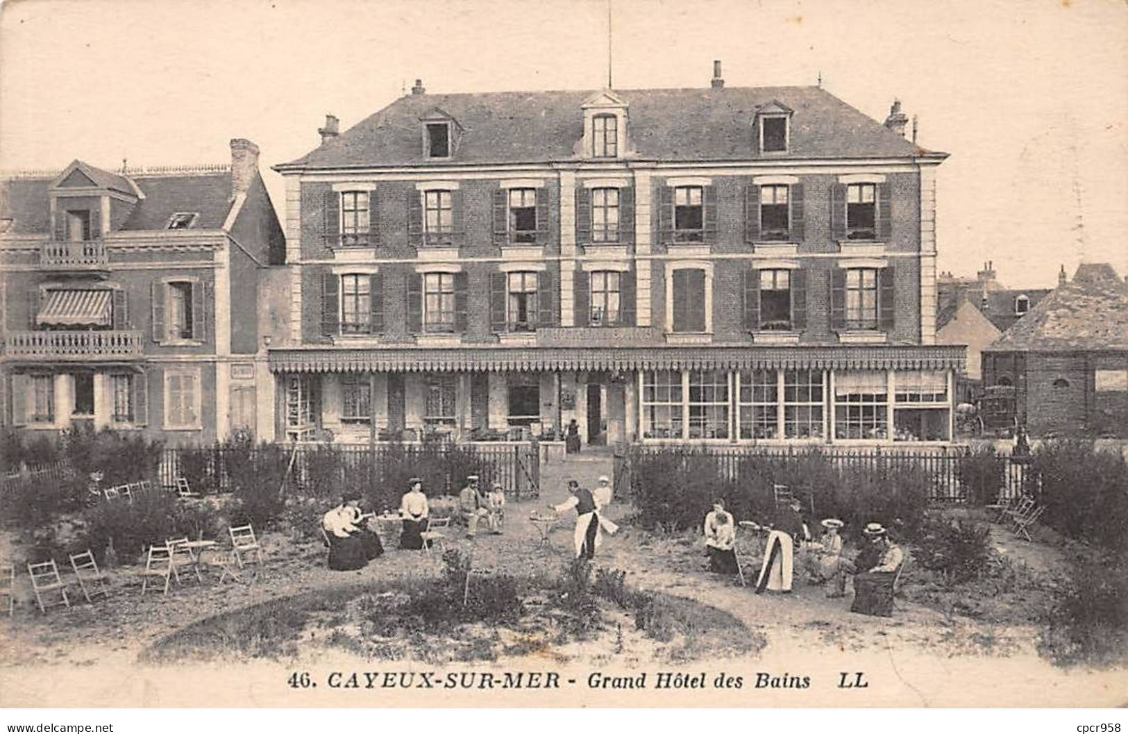 80 - CAYEUX SUR MER - SAN28500 - Grand Hôtel Des Bains - Cayeux Sur Mer