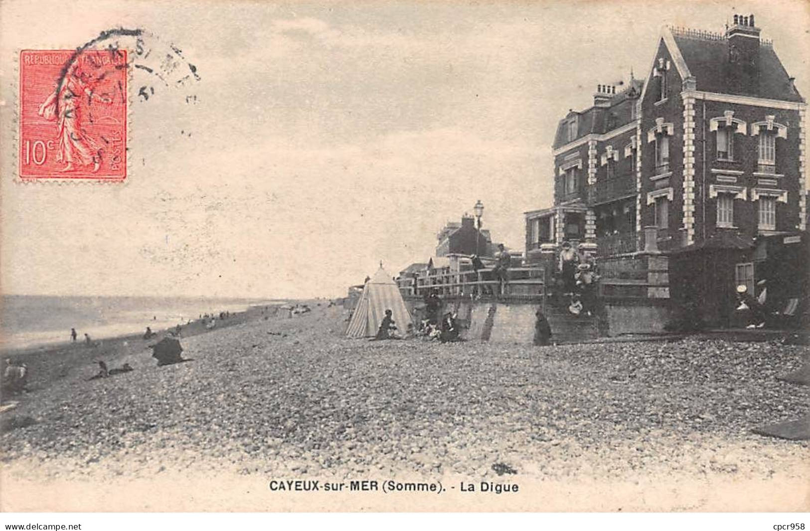 80 - CAYEUX - SAN25940 - La Digue - Cayeux Sur Mer