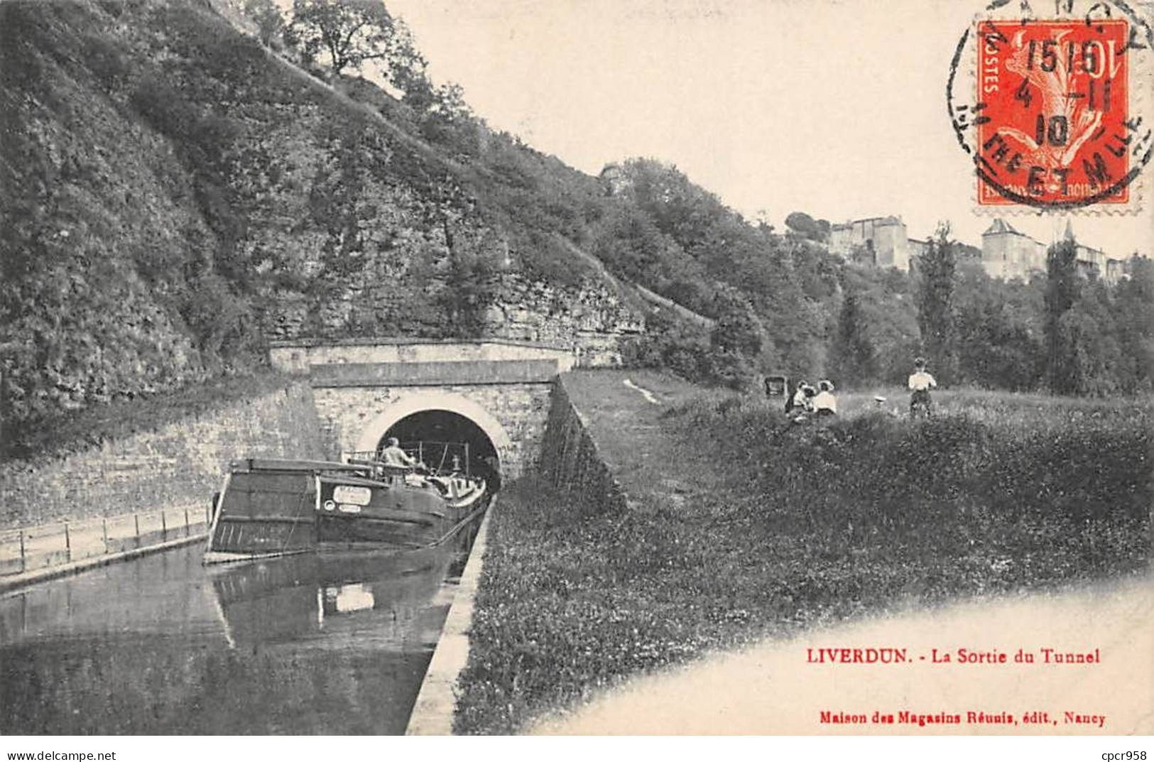 54 - LIVERDUN - SAN32170 - La Sortie Du Tunnel - Péniche - Liverdun