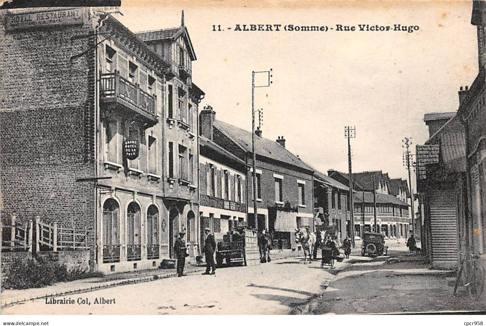 80 - ALBERT - SAN28486 - Rue Victor Hugo - Albert