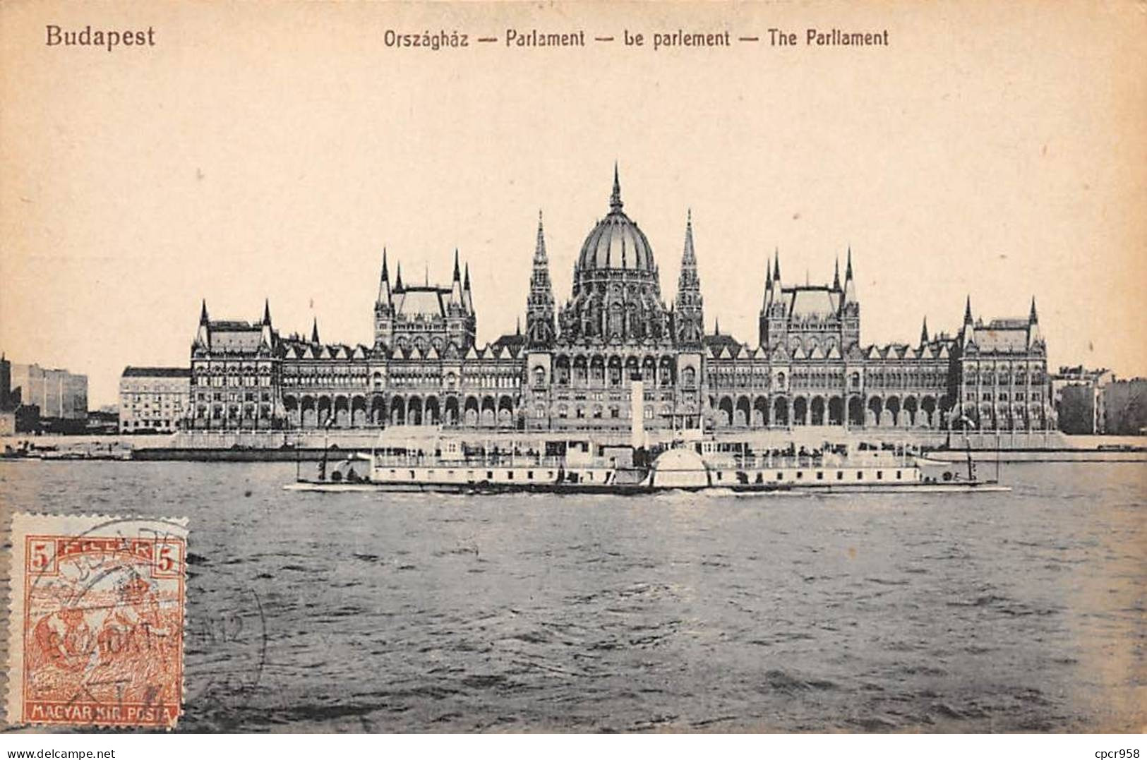 HONGRIE - BUDAPEST - SAN31414 - Le Parlement - Ungheria