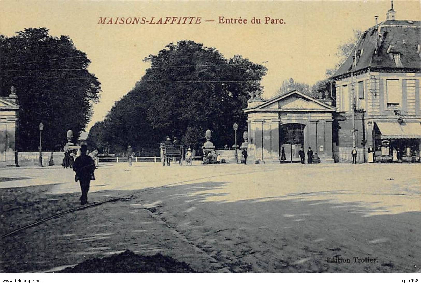 78 - MAISON LAFFITTE - SAN29999 - Entrée Du Parc - Maisons-Laffitte